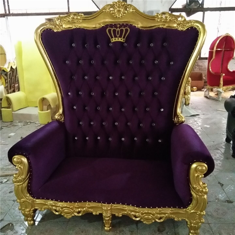 WS1012 Royal queen sofa high back for beauty salon use