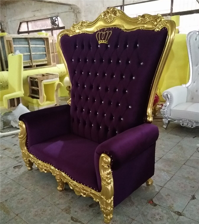 WS1012 Royal queen sofa high back for beauty salon use