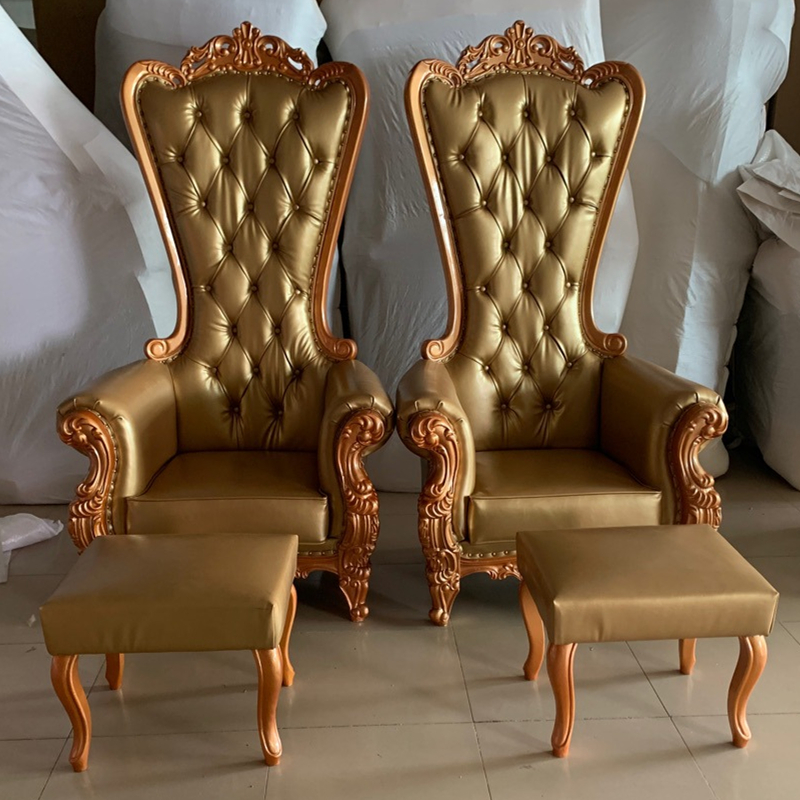 KC2003 Golden King throne chair
