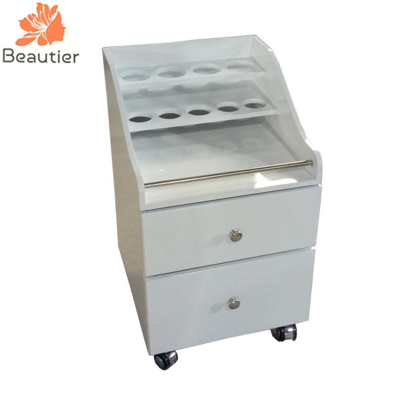 TC7045 White pedicure trolley for nail art salon