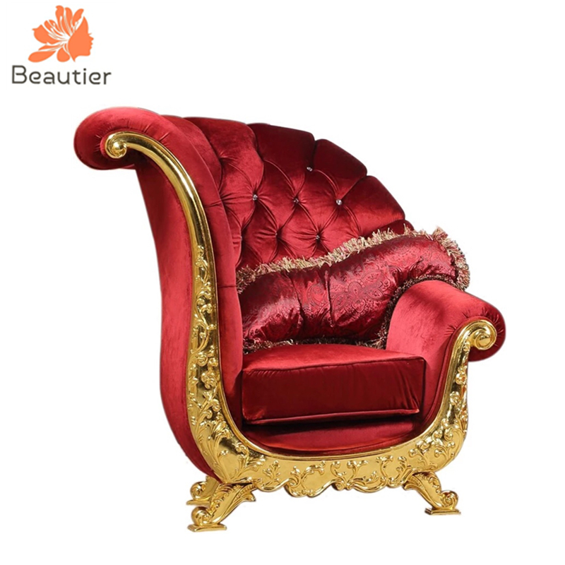 WS1010 Luxury European style wedding sofa chair
