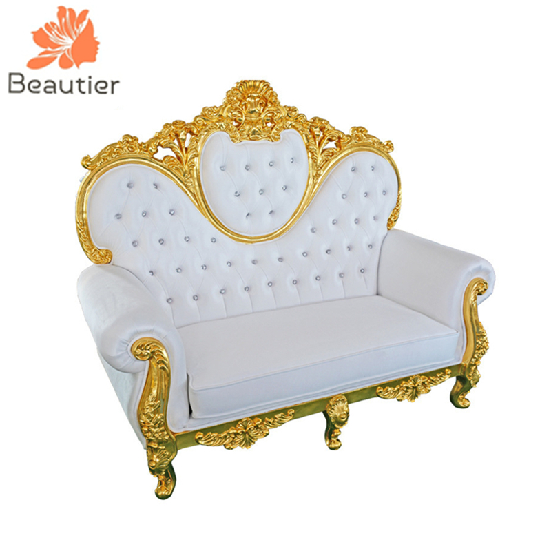 WS1016 Royal high back wedding queen sofa