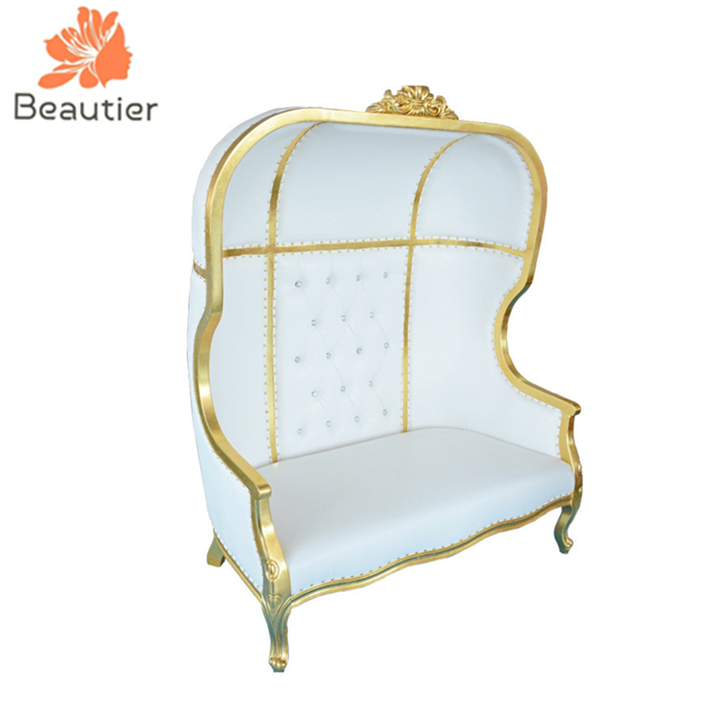 WS1017 King style high back throne sofa