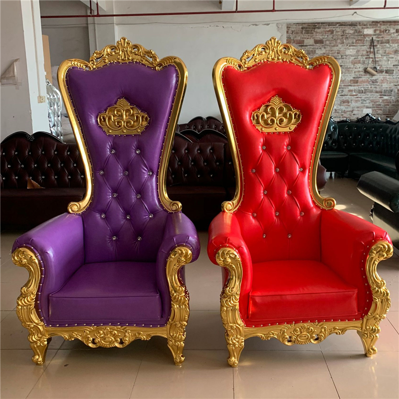 KC2007 Princess style Wedding party queen throne chair 