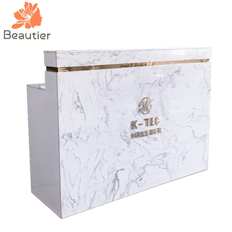 RD011 customized Luxury modern salon reception desk