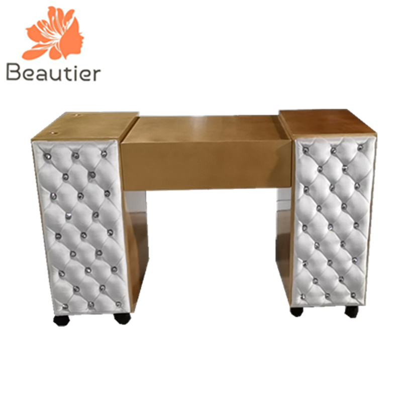 NT3061 Gold manicure tables UK hot seller