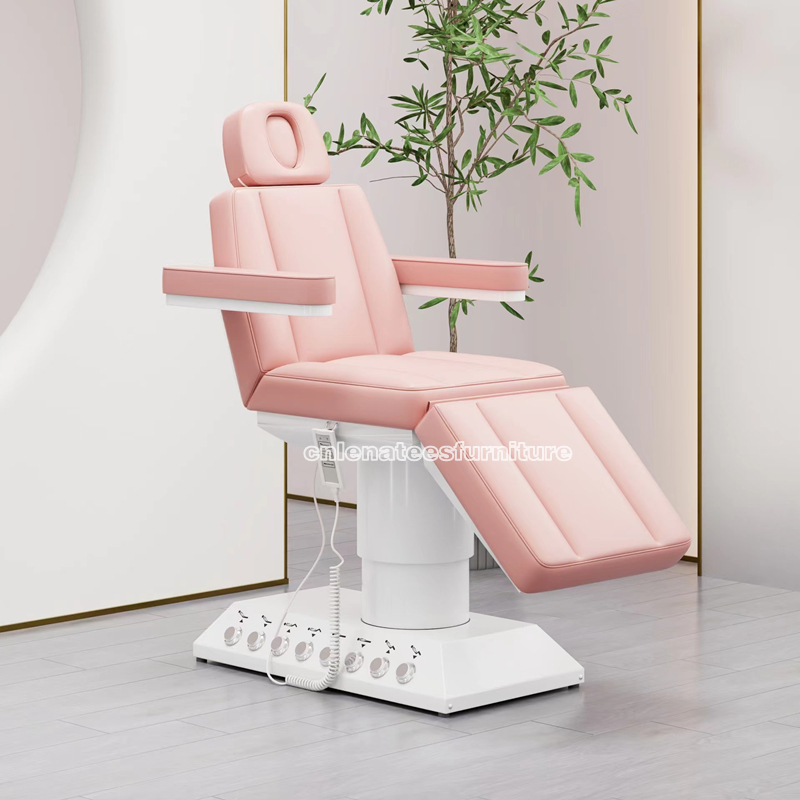 M819 White luxurious electric spa facial chair USA